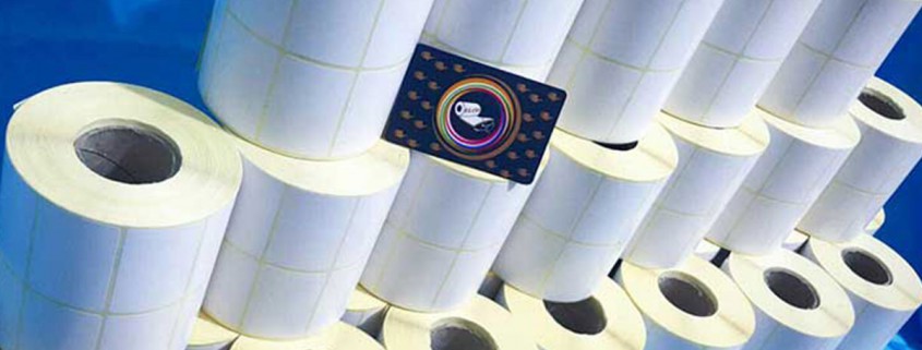 لیبل کاغذ ریبون